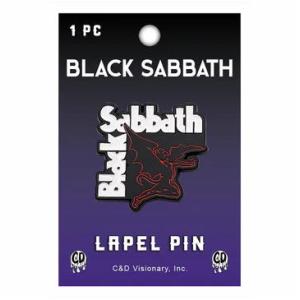ブラック サバス ピンズ バッヂ Black Sabbath Demon Logo Pin 正規品 ...