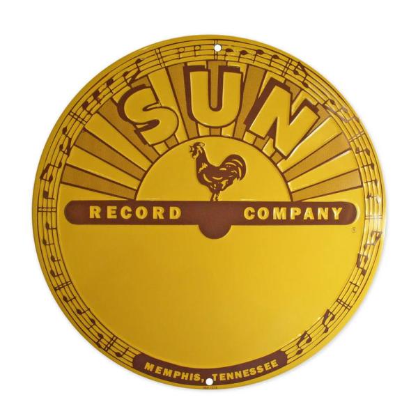 サン レコード ティン サイン 正規品 看板 Sun Record Logo Tin Sign 雑貨