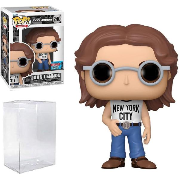 ジョン レノン フィギュア 限定品 ニューヨーク シティ John Lennon Pop! Viny...