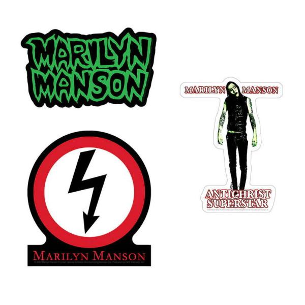 マリリン マンソン ステッカー Marilyn Manson 正規品 ロックTシャツ関連 Stick...