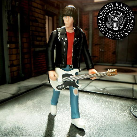 ジョニー ラモーン Re Action フィギュア Johnny Ramone Super7 正規品...