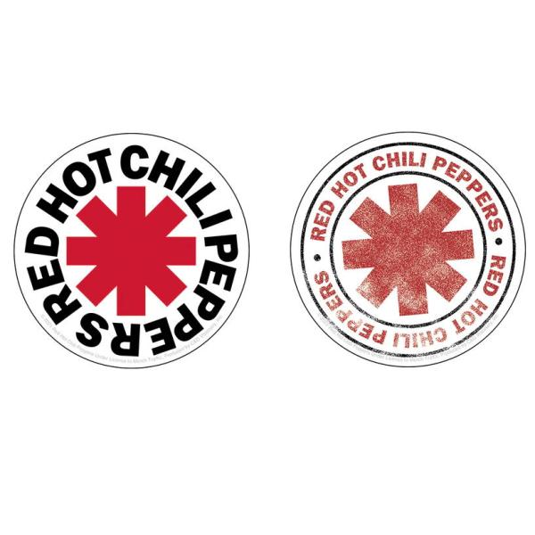 レッド ホット チリ ペッパーズ ステッカー Red Hot Chili Peppers 正規品 ロ...