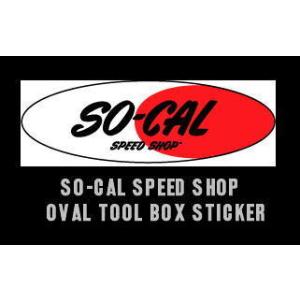 ソー キャル スピード ショップ ステッカー So-Cal Speed Shop OVAL 正規品