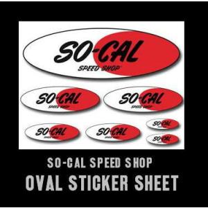 ソー キャル スピード ショップ ステッカー シート So-Cal Speed Shop 正規品