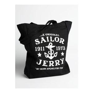 セーラー ジェリー トート バッグ Sailor Jerry 錨 黒