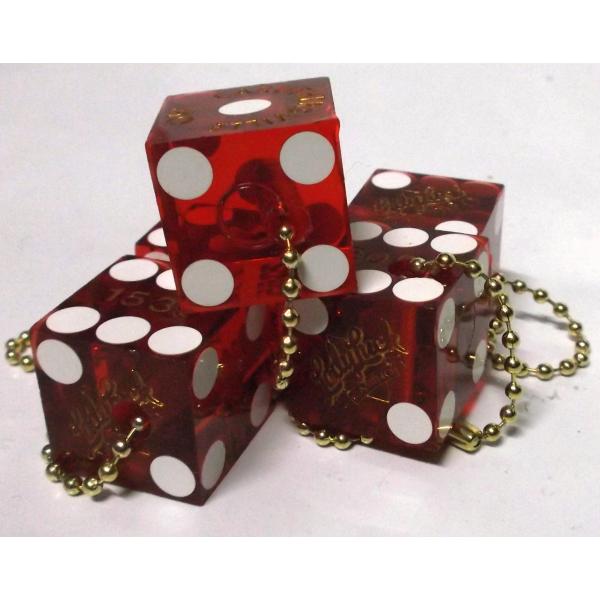 レディ ラック カジノ ラッキー ダイス キーチェーン Lady Luck Dice Key Cha...