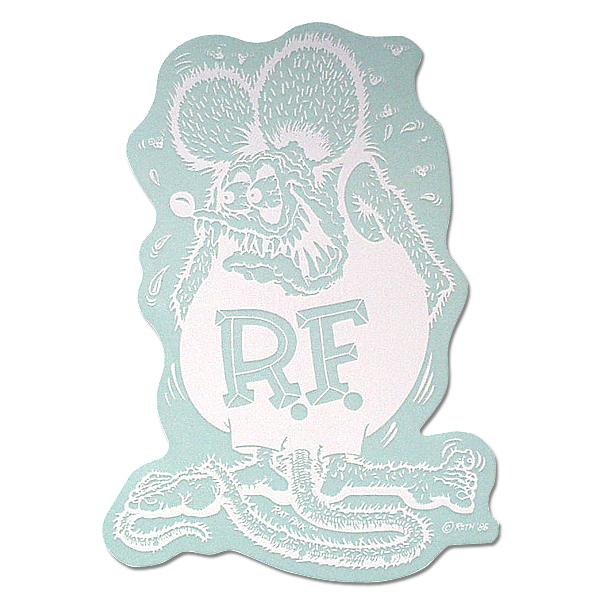 ラット フィンク ステッカー L 白 RAT FINK 正規品 雑貨
