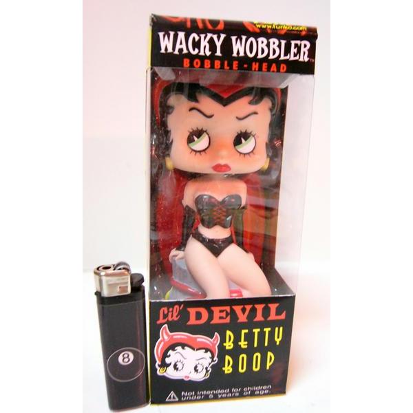 ベティー・ブープ Betty Boop 首振りドール デビルガール Wacky Wobbler FU...