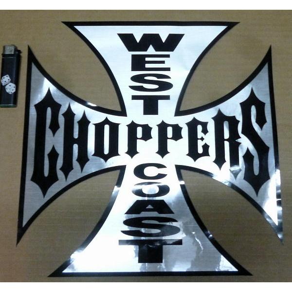 ウェスト コースト チョッパーズ ステッカー West Coast Choppers 12.5inc...