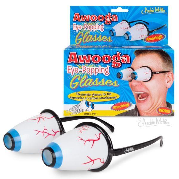 ギョロ目 めがね Awooga Eye-Popping Glasses Eye Ball