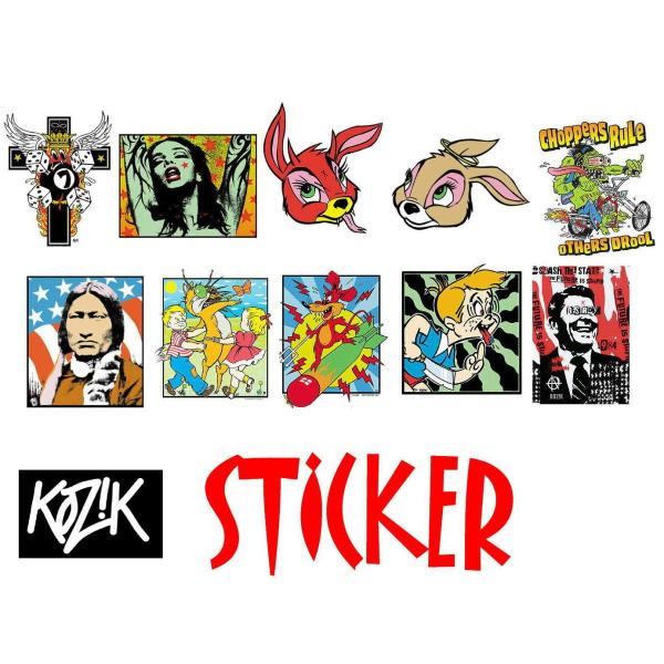 フランク コジック ステッカー B 正規品 Frank Kozik