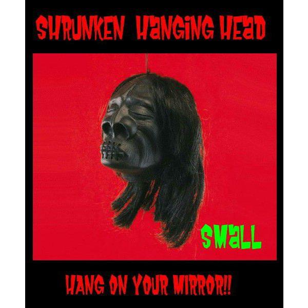 シュランケン ヘッド Shrunken Head (Small) ハンギングヘッド ルームミラーに ...