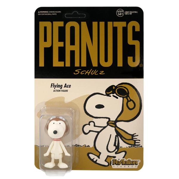 スヌーピー ReAction フィギュア SNOOPY Flying Ace SUPER7 正規品 ...