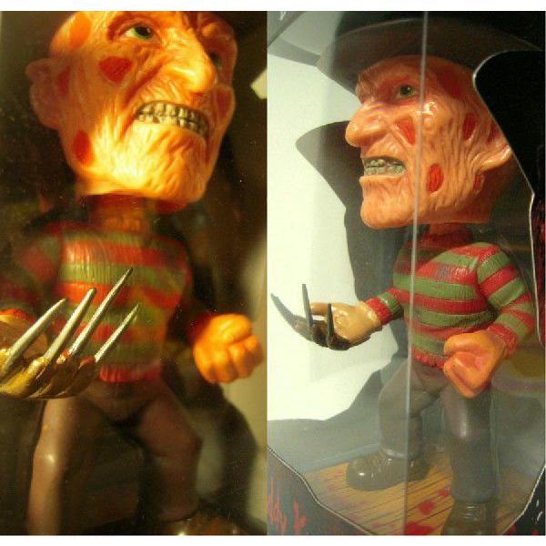 エルム街の悪夢 フレディ フィギュア Freddy Wacky Wobbler - FUNKO 首振...
