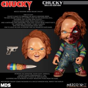 チャッキー ロト フィギュア Child's Play 3 Chucky Bloody Noose & Pizza Face MEZCO TOY｜mumbles