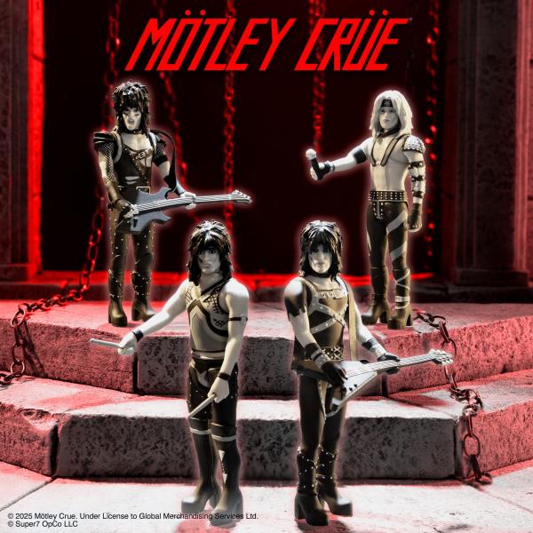 モトリー クルー Re Action フィギュア Motley Crue Wave 2 (Shout...
