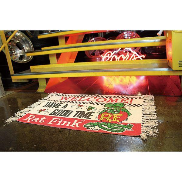 ラット フィンク ラグ フロア マット RAT FINK 正規品 部屋,玄関に