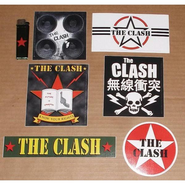 ザ・クラッシュ The CLASH ステッカー - B 正規品 ロックTシャツ バンドＴシャツ