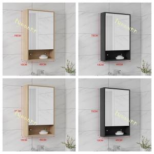 壁掛け 洗面鏡 ドレッサー洗面ミラー 鏡付きキ...の詳細画像2