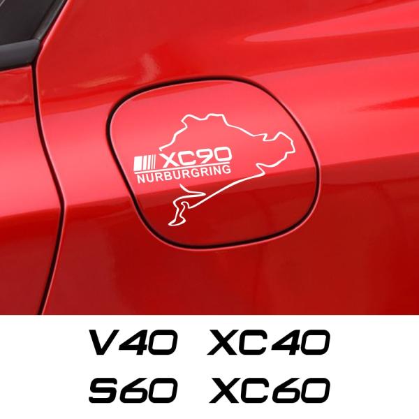 volvo ステッカー 燃料 タンク キャップ ビニール XC90 XC60 C30 T6 S60 ...