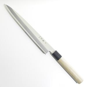 左利き用】刀秀作 柳刃包丁240mm モリブデンバナジウム鋼 
