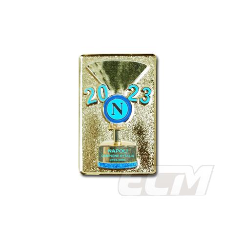 【NAP23】【国内未発売】ナポリ CAMPIONI 22-23 優勝記念ピンバッジ【サッカー/NA...