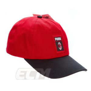 【予約ECM32】【国内未発売】ACミラン クレスト キャップ レッド【ac milan/セリエA/19-20/サッカー/帽子/cap】K430｜mundial