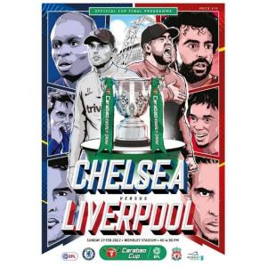 【予約PRO11】【国内未発売】2022 CARABAO CUP 決勝プログラム チェルシー vs リバプール【サッカー/プレミアリーグ/20-21シーズン/EFLカップ/Chelsea/Liverpool｜mundial