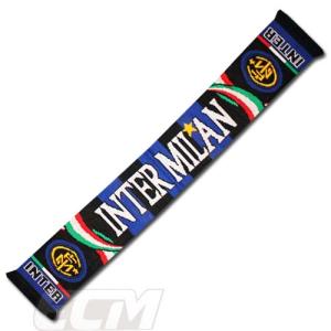 【ECM12】【国内未発売】インテル ジャガード マフラー【Inter Milan/サッカー/セリエA/スカーフ】｜mundial