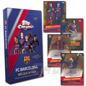 【予約TOP02】【国内未発売】TOPPS FCバルセロナ 22-23 Chrome チームカード Hobby ボックス販売【FC Barcelona/サッカー/サッカーカード/直筆サインカード/メッ｜mundial