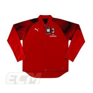 【予約ECM32】【国内未発売】ＡＣミラン スタジアム ジャケット レッド【18-19/セリエＡ/AC MILAN/サッカー/トレーニング】330｜mundial