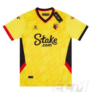 【予約ECM32】【SALE】【国内未発売】ワトフォードFC ホーム 半袖【22-23/サッカー/プレミアリーグ/Watford/ユニフォーム】825｜mundial