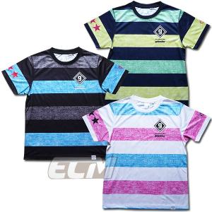 【ゴレアドール】【GOL2018SS】【SALE20%OFF】Goleador F094 ノイズボーダー プラＴシャツ　ネコポス対応可能｜mundial