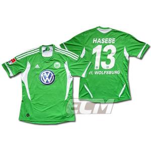 46 割引国内外の人気 サッカー日本代表ドイツブンデスヴォルフスブルク長谷部誠13サインユニフォームo ウェア スポーツ アウトドア Solcaloja Med Ec