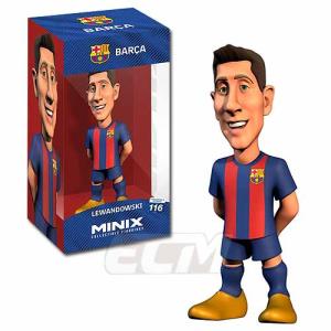 【国内未発売】MINIX コレクターズフィギュア FCバルセロナ レバンドフスキ【サッカー/FC Barcelona/Lewandowski/ポーランド代表/レヴァンドフスキ】｜mundial