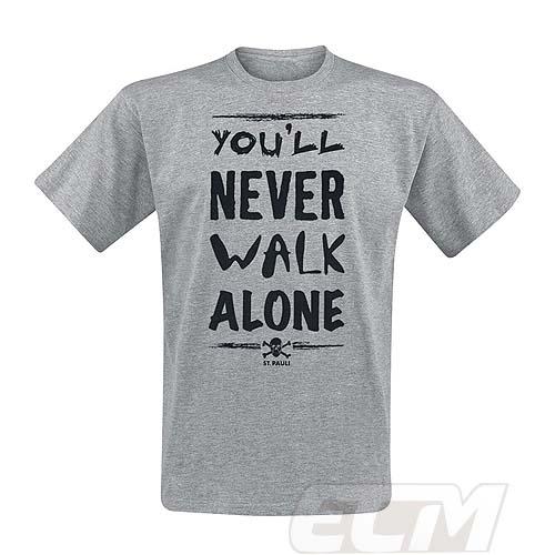 【ECM03】SP011608【国内未発売】ザンクトパウリ You'll never Ｔシャツ グレ...