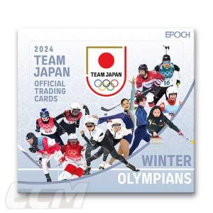 【冬季オリンピック】【EPOCH】TEAM JAPAN オフィシャルトレーディングカード 2024 WINTER OLYMPIANS ボックス販売｜mundial