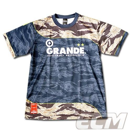 【サッカー グランデ】【GRN2017AW】GRANDE TIGER CAMO プラクティスシャツ ...