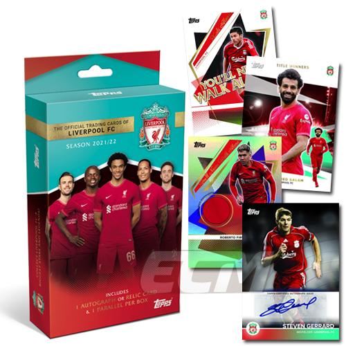 【予約TOP03】【国内未発売】Topps リバプールFC 21-22 チームカードセット【トレーデ...