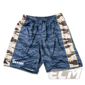 【SALE25%OFF】【GS018】GRANDE TIGER CAMO ゲームパンツ ネイビー【グランデ/サッカー/フットサル/サポーター/トレーニング】◆ネコポス対応 ジュニアサイズ対｜mundial