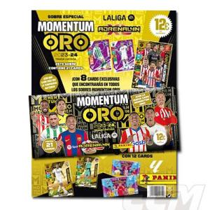 【予約ESC01】MORO【国内未発売】PANINI Adrenalyn XL Santander 23-24 スペインリーグ トレーディングカード Momentum Oroパック【サッカー/バルセロナ/レアル｜mundial