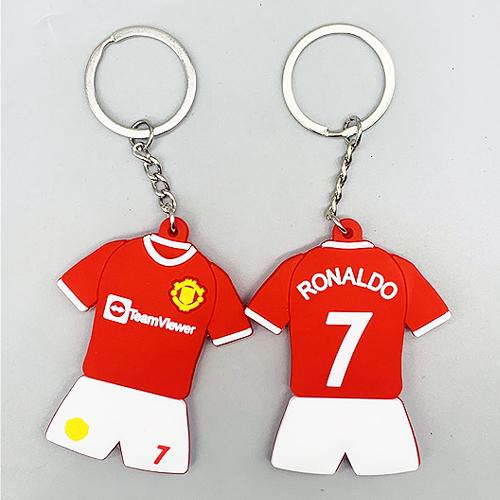 【国内未発売】Cロナウド マンチェスターUTD ユニフォームキーホルダー【プレミアリーグ/キーリング...