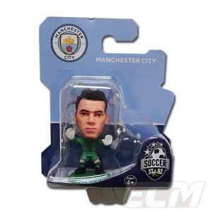 サッカースターズ マンチェスターシティ エデルソン フィギュア【サッカー/ミニチュアーズ/SOCCERSTARZ/Tevez/Manchester city/Ederson】｜mundial