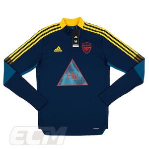 【予約ECM32】アーセナル 1/4ジップ トレーニングトップ "ヒューマンレース"【20-21/サッカー/arsenal/プレミアリーグ/トレーニング】330｜mundial