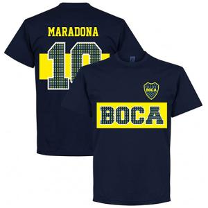 【予約RET06】RE-TAKE ボカジュニアーズ 10スターズ Tシャツ 10番 マラドーナ【サッカー/Boca/Maradona/アルゼンチンリーグ】ネコポス対応可能｜mundial