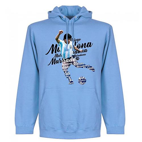 【予約RET06】【国内未発売】RE-TAKE ディエゴ・マラドーナ スクリプト スウェットパーカー...