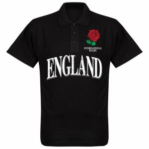 【予約RET11】【国内未発売】RE-TAKE ラグビーイングランド代表 ポロシャツ ブラック【Rugby/ワールドカップ/Rose/England/POLO】ネコポス対応可能｜mundial