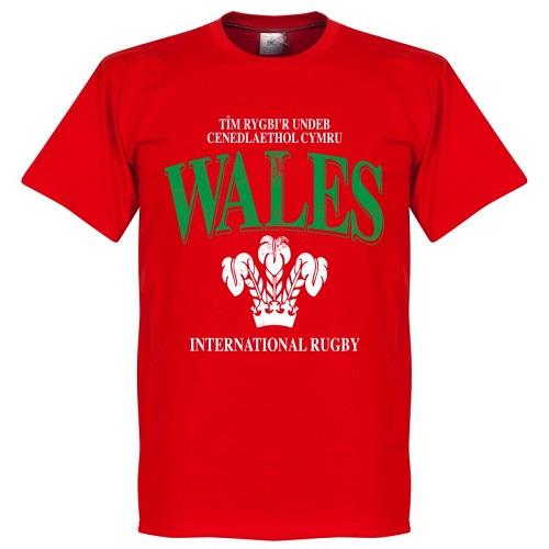 【予約RET11】【国内未発売】RE-TAKE ラグビーウェールズ代表 Tシャツ レッド【Rugby...