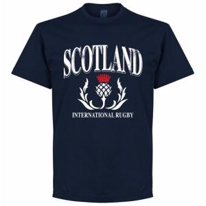 【予約RET11】【国内未発売】RE-TAKE ラグビースコットランド代表 Tシャツ ネイビー【Rugby/ワールドカップ/Sotland】ネコポス対応可能｜mundial