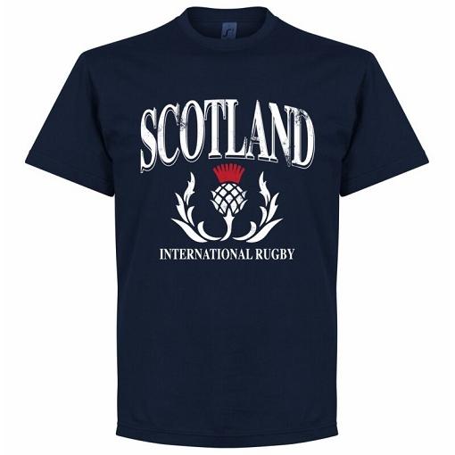 【予約RET11】【国内未発売】RE-TAKE ラグビースコットランド代表 Tシャツ ネイビー【Ru...